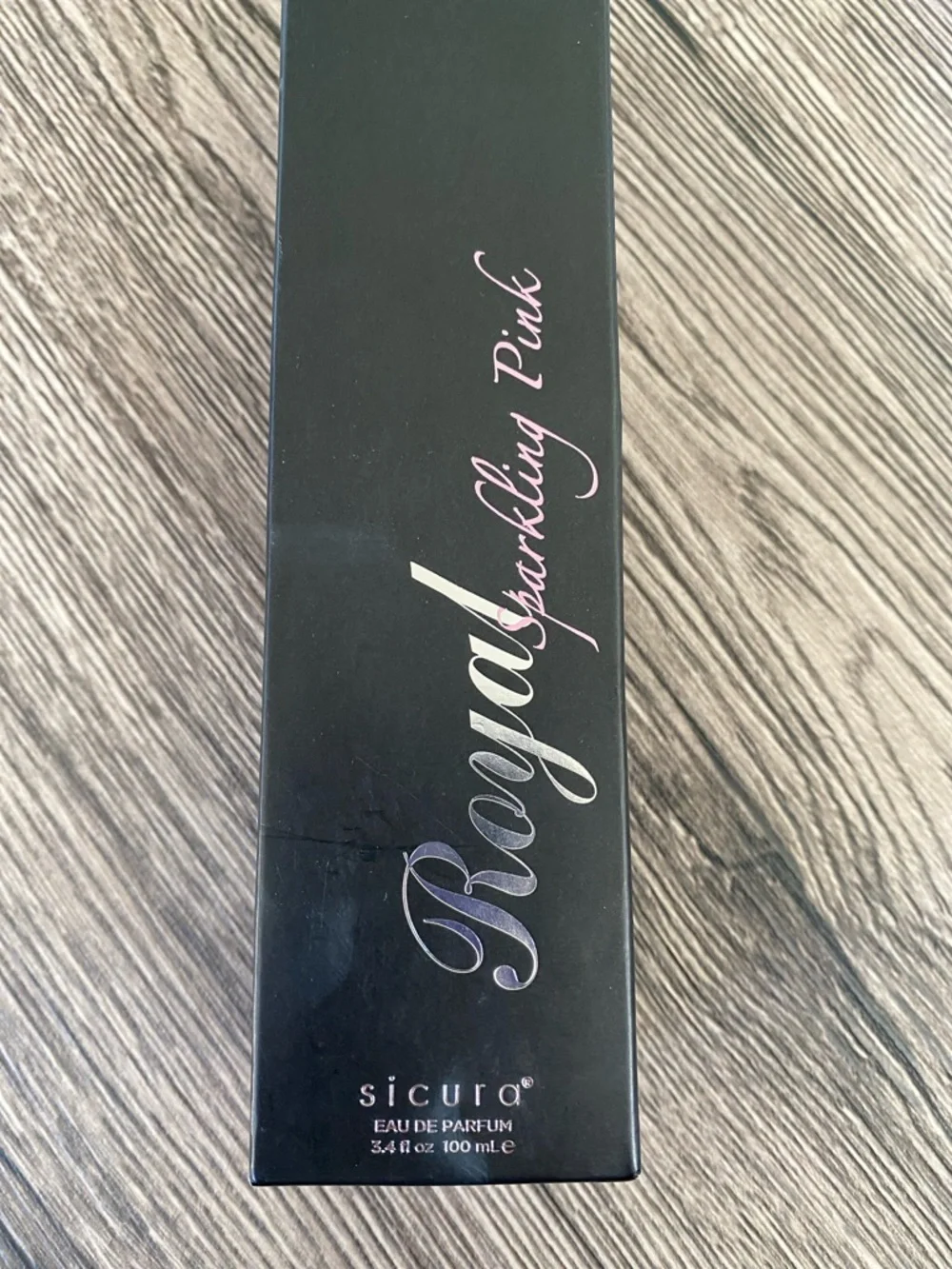 Royal Sparkling Pink Glitter Bottle Sicura